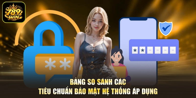 Bảng so sánh các tiêu chuẩn bảo mật hệ thống áp dụng