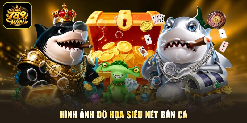 Hình ảnh đồ họa siêu nét bắn cá